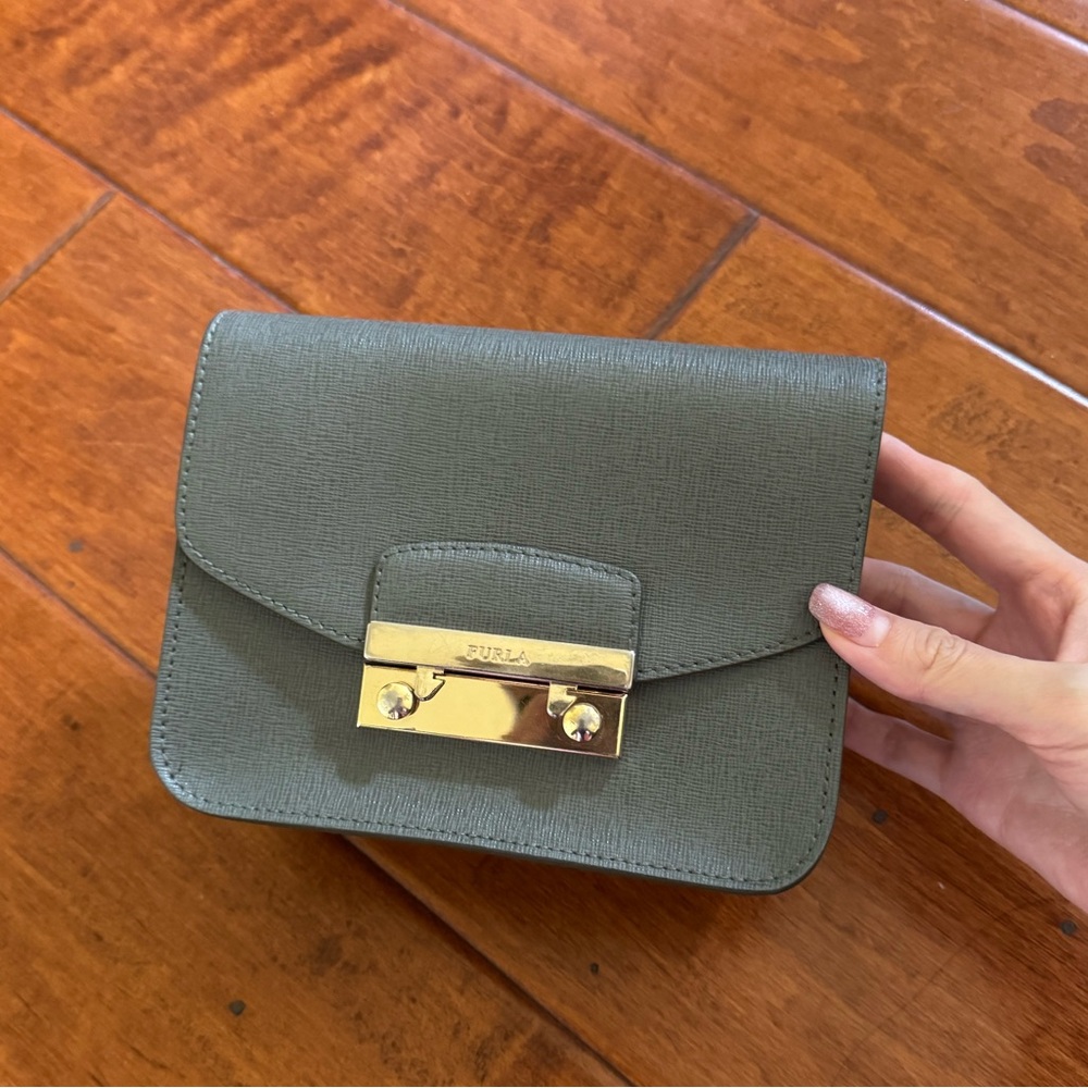 Furla green crossbody Women's Bag